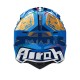 KASK MOTOCYKLOWY AIROH WRAAAP 6DAYS ITALY 2025 GLOSS XXS