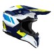 KASK MOTOCYKLOWY AIROH WRAAAP VISION YELLOW BLUE GLOSS XXS