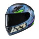 KASK MOTOCYKLOWY JUNIOR HJC Y10 FRANK BLUE RED YS