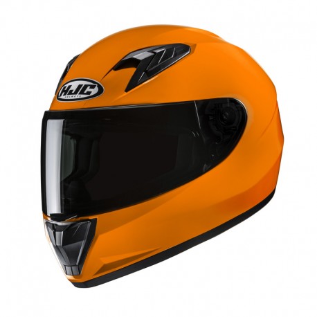 KASK MOTOCYKLOWY JUNIOR HJC Y10 SOLID ORANGE TRAMONTO YS