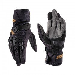 RĘKAWICE MOTOCYKLOWE LEATT ADV HYDRADRI 6.5 STEALTH BLACK GREY XXL