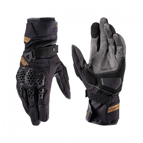 RĘKAWICE MOTOCYKLOWE LEATT ADV HYDRADRI 6.5 STEALTH BLACK GREY XXL