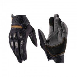 RĘKAWICE MOTOCYKLOWE LEATT ADV SUBZERO 5.5 SHORT STEALTH BLACK GREY XXL