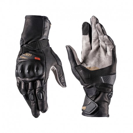 RĘKAWICE MOTOCYKLOWE LEATT ADV X-FLOW 8.5 STEALTH BLACK GREY XL