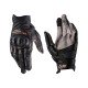 RĘKAWICE MOTOCYKLOWE LEATT ADV X-FLOW 8.5 STEALTH SHORT BLACK GREY XL