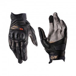RĘKAWICE MOTOCYKLOWE LEATT ADV X-FLOW 8.5 STEALTH SHORT BLACK GREY 3XL