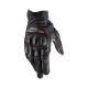 RĘKAWICE MOTOCYKLOWE LEATT ADV X-FLOW 8.5 STEALTH SHORT BLACK GREY 3XL