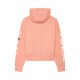 BLUZA Z KAPTUREM FOX LADY X HONDA OVERSIZED PO FLEECE PALE PINK XS