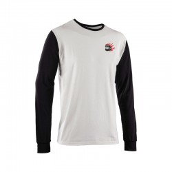 KOSZULKA Z DŁUGIM RĘKAWEM LEATT CORE CREAM WHITE XL