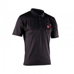 T-SHIRT LEATT POLO TEAM BLACK L