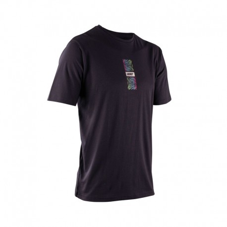 T-SHIRT LEATT CORE BLACK GREEN XL