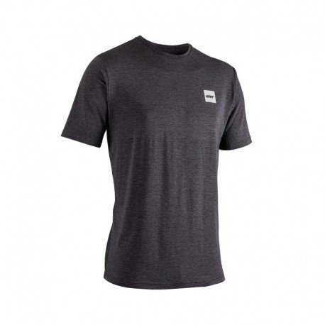 T-SHIRT LEATT TECH PRINT GHOST BLACK XL