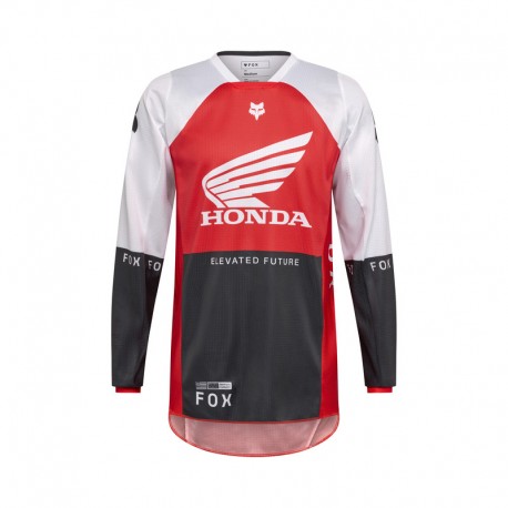 BLUZA FOX 180 HONDA FLUO RED L