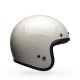 KASK MOTOCYKLOWY BELL CUSTOM 500 SOLID VINTAGE WHITE S