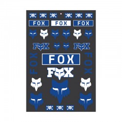 NAKLEJKA FOX LEGACY TRACK PACK BLUE OS