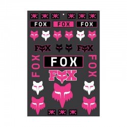 NAKLEJKA FOX LEGACY TRACK PACK PINK OS