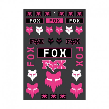 NAKLEJKA FOX LEGACY TRACK PACK PINK OS