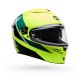 KASK MOTOCYKLOWY BELL LITHIUM FLIP YELLOW XS