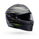 KASK MOTOCYKLOWY BELL LITHIUM VELO MATTE PEARL BLACK YELLOW XS