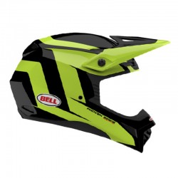 KASK MOTOCYKLOWY BELL MX-10 MIPS TALON YELLOW BLACK S