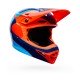 KASK MOTOCYKLOWY BELL MX-10 MIPS WAVE ORANGE BLUE S