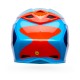 KASK MOTOCYKLOWY BELL MX-10 MIPS WAVE ORANGE BLUE S