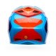 KASK MOTOCYKLOWY BELL MX-10 MIPS WAVE ORANGE BLUE S