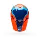 KASK MOTOCYKLOWY BELL MX-10 MIPS WAVE ORANGE BLUE S