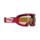 GOGLE LEATT VIZION 2.5 90 VLT RUBY/RED CLEAR OS