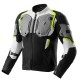 KURTKA MOTOCYKLOWA TEKSTYLNA REBELHORN BORG 2 BLACK GREY FLUO YELLOW XS