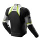 KURTKA MOTOCYKLOWA TEKSTYLNA REBELHORN BORG 2 BLACK GREY FLUO YELLOW XS