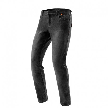 JEANSY MOTOCYKLOWE REBELHORN BRONCO WASHED BLACK MONOLAYER 28/32