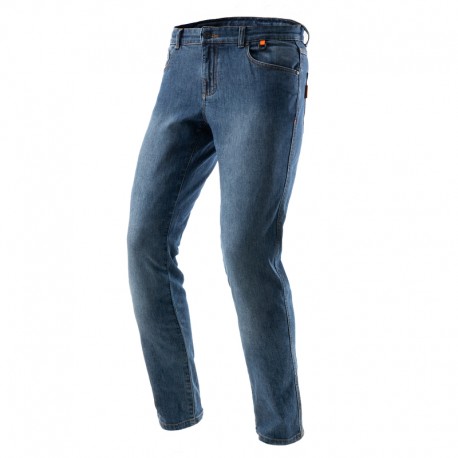 JEANSY MOTOCYKLOWE REBELHORN BRONCO WASHED BLUE MONOLAYER 28/32