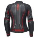 KURTKA MOTOCYKLOWA SKÓRZANA DAMSKA HELD DEBBIE 3 BLACK FLUO RED W34