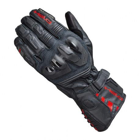 RĘKAWICE MOTOCYKLOWE HELD EVO-THRUX 3 BLACK RED 7