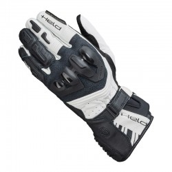 RĘKAWICE MOTOCYKLOWE HELD EVO-THRUX 3 BLACK WHITE 7