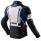 KURTKA MOTOCYKLOWA TEKSTYLNA REBELHORN HARDY 3.0 BLUE GREY RED XS