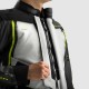 KURTKA MOTOCYKLOWA TEKSTYLNA REBELHORN HARDY 3.0 BLACK LIGHT GREY FLUO YELLOW XS