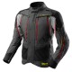 KURTKA MOTOCYKLOWA TEKSTYLNA REBELHORN HARDY 3.0 DARK GREY BLACK FLUO YELLOW XS