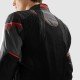 KURTKA MOTOCYKLOWA TEKSTYLNA REBELHORN HIFLOW 5 BLACK GREY RED XS
