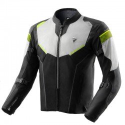 KURTKA MOTOCYKLOWA TEKSTYLNA REBELHORN HIFLOW 5 BLACK GREY FLUO YELLOW XS