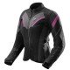 KURTKA MOTOCYKLOWA TEKSTYLNA DAMSKA REBELHORN HIFLOW 5 BLACK GREY FLUO PINK WXS