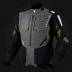 KURTKA MOTOCYKLOWA TEKSTYLNA REBELHORN HIKER 4 BLACK GREY FLUO YELLOW XS