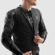 KURTKA MOTOCYKLOWA SKÓRZANA REBELHORN INFERNO BLACK 46