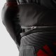KURTKA MOTOCYKLOWA SKÓRZANA REBELHORN INFERNO BLACK FLUO RED 46