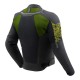 KURTKA MOTOCYKLOWA TEKSTYLNA REBELHORN JAX BLACK FLUO YELLOW XS