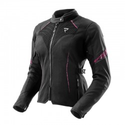 KURTKA MOTOCYKLOWA TEKSTYLNA DAMSKA REBELHORN JAX BLACK PINK WXS