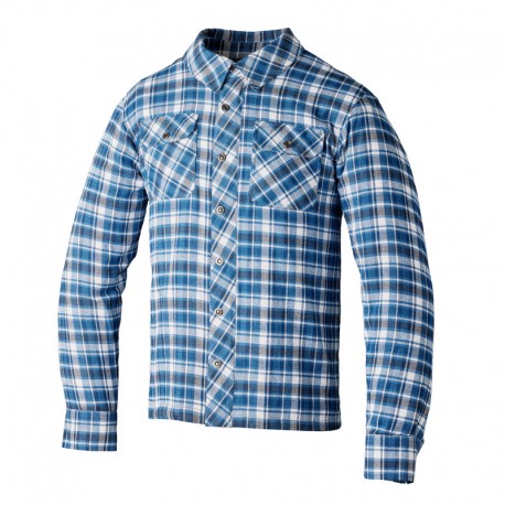 KOSZULA MOTOCYKLOWA RST LUMBERJACK BLUE GREY CHECK 3XL