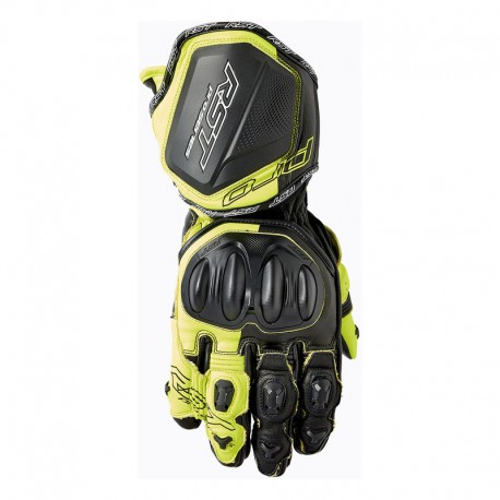 RĘKAWICE MOTOCYKLOWE RST PRO SERIES GP D3O BLACK FLUO YELLOW S