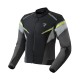 KURTKA MOTOCYKLOWA TEKSTYLNA REBELHORN SPARK BLACK GREY FLUO YELLOW S